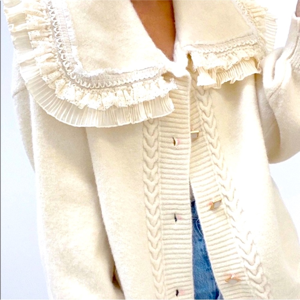 Vita Grace Beloved Shawl Collar Fancy Cardigan